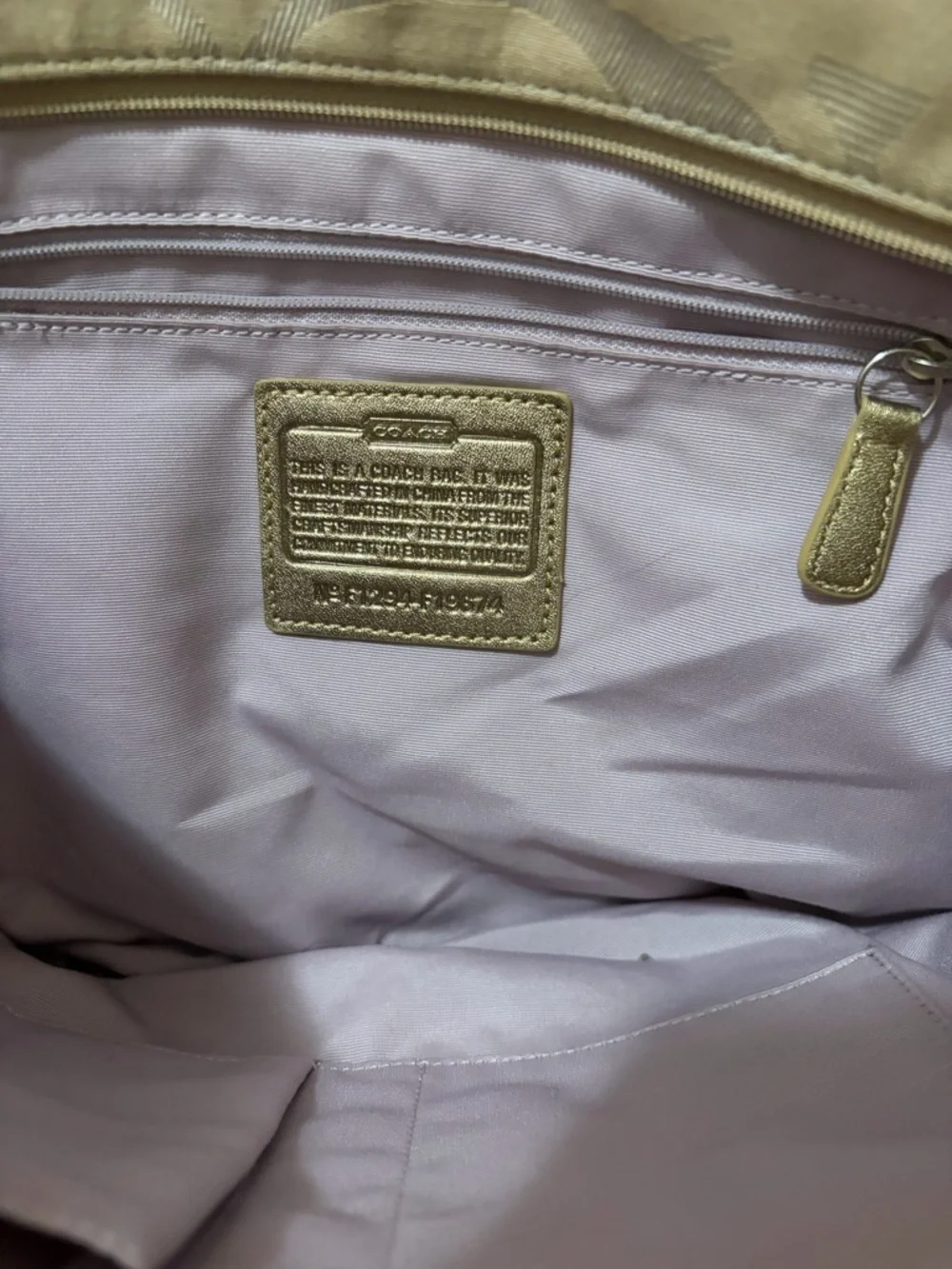 NWT Coach Signature Kyra Convertible Tote READ DESCRIPTION
